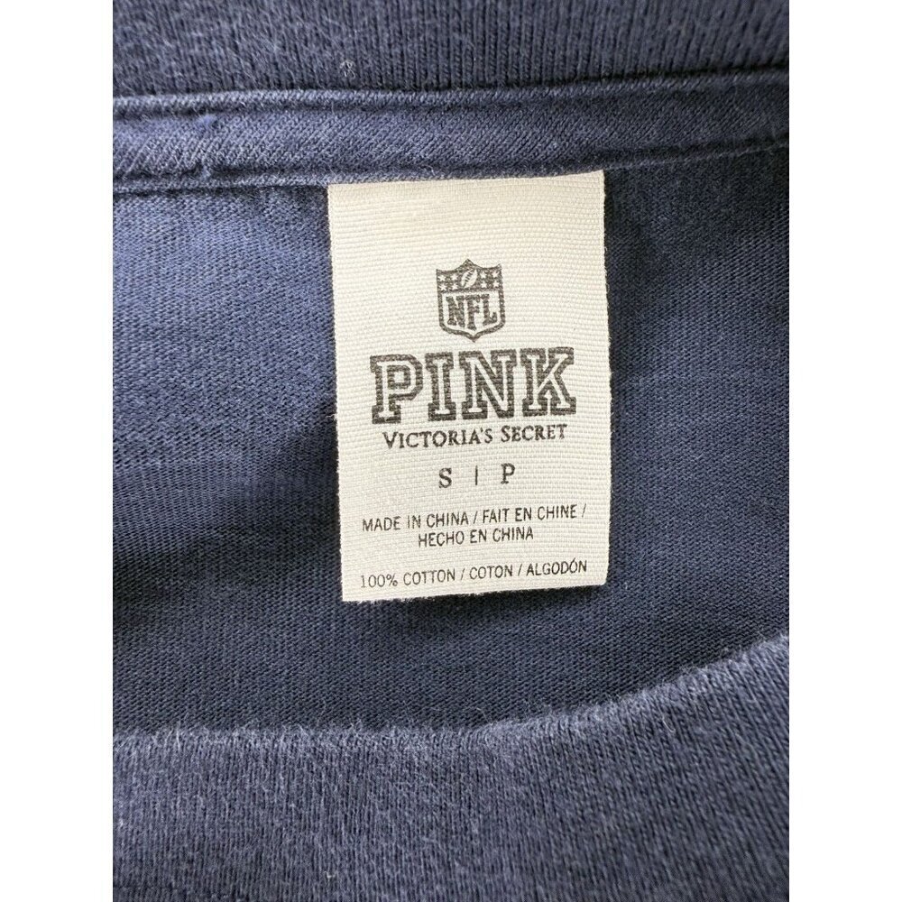 Victoria’s Secret PINK NFL Chicago Bears Long Sleeve Shirt – Size Small - Picture 6 of 7